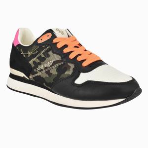 Nine West Banx Sneakers Zwart/Wit Nederland | ILP-697318